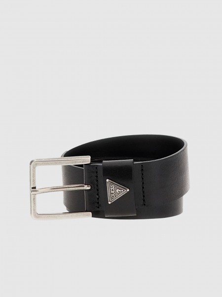 Cinturon Hombre Negro Guess