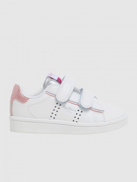 Sneakers Girl White Pepe Jeans London