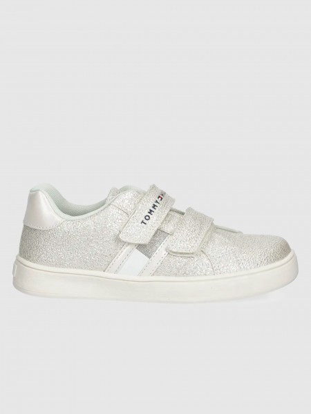 Sapatilhas Menina Flag Low Cut Velcro Sneaker Tommy Hilfiger- Kids