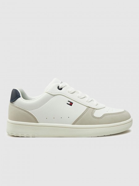 Menino Low Cut Lace-Up Sneaker Tommy Hilfiger- Kids