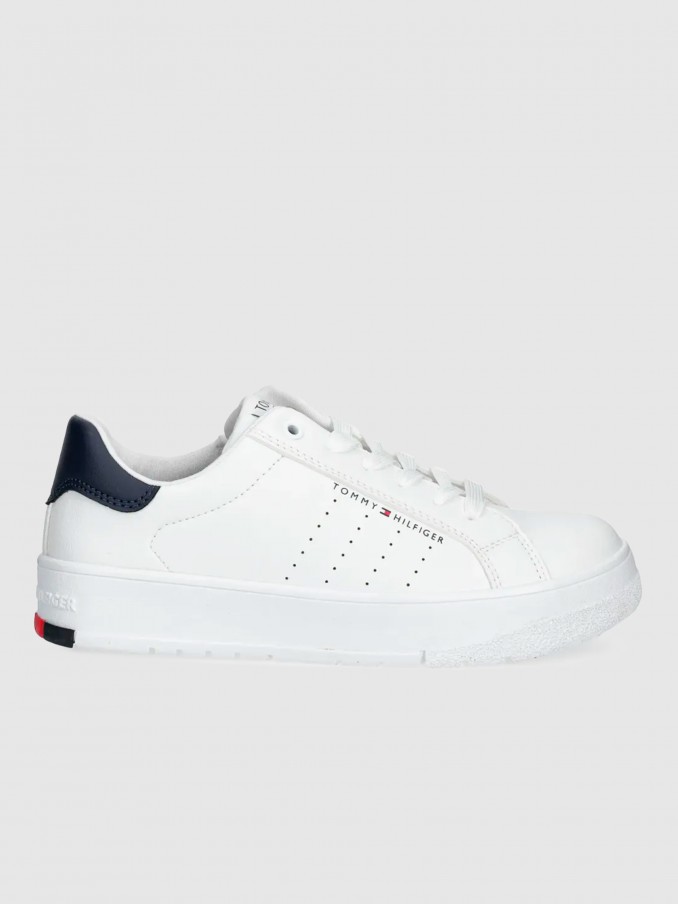 Sapatilhas Menino Low Cut Lace-Up Sneaker Tommy Hilfiger- Kids