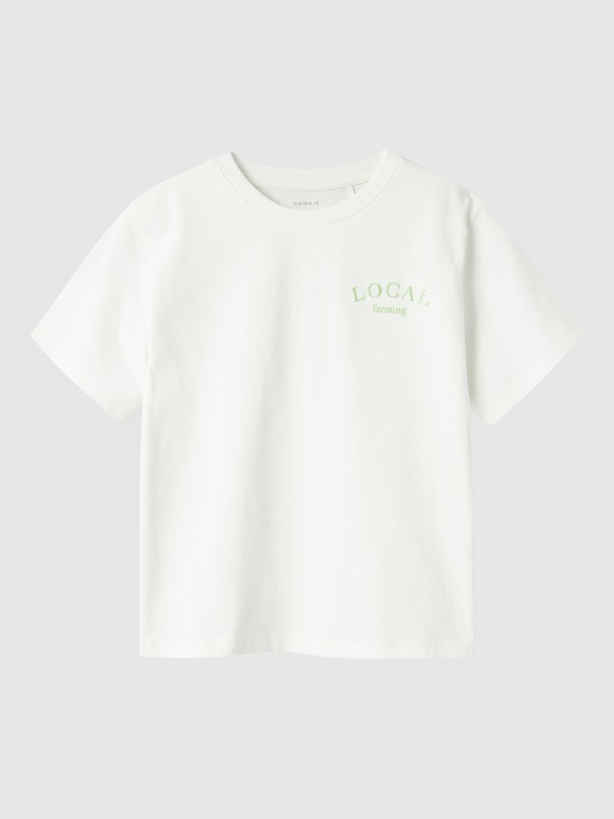 T-Shirt Menina Nkfboway Ss Nreg Heavy Top Name It