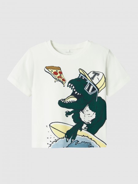 T-Shirt Menino Nmmdino Nreg Ss Top Box Name It