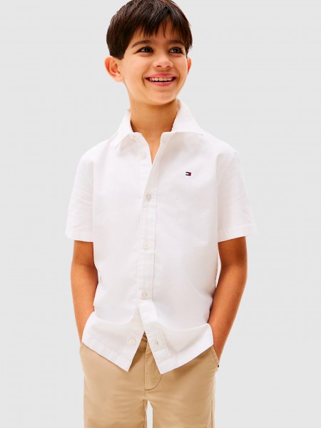 Camisa Nio Blanco Tommy Jeans Kids