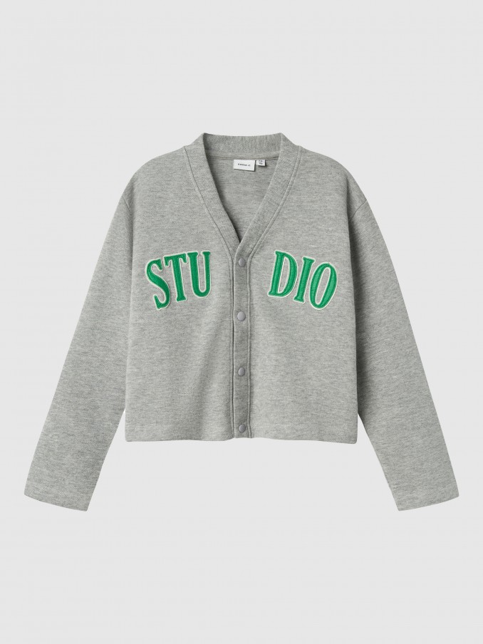 Chaqueta Nia Gris Name It