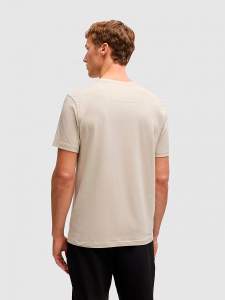 T-Shirt Homem Boss Green