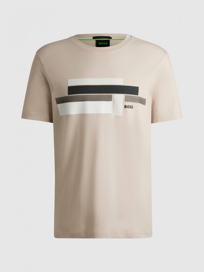 T-Shirt Man Boss Green