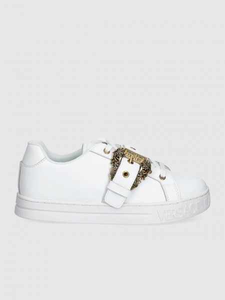 Tenis Mujer Blanco Versace