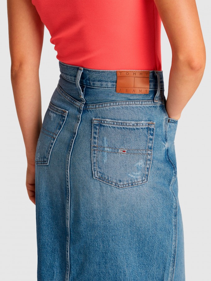 Skirt Woman Tommy Jeans