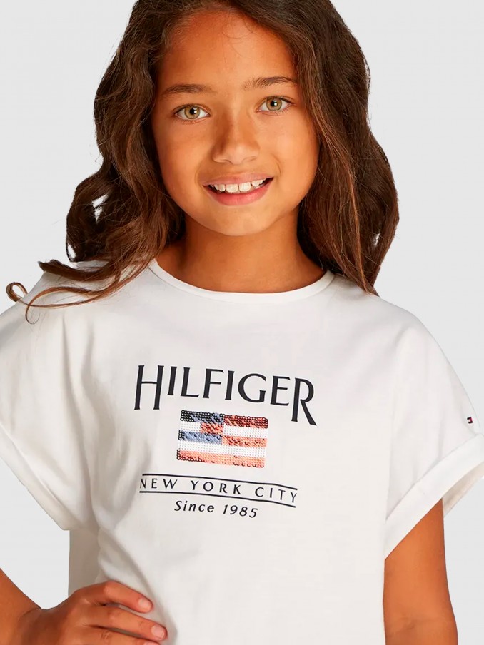 Camiseta Ni�a Tommy Jeans Kids