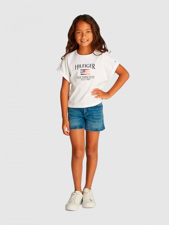 Camiseta Ni�a Tommy Jeans Kids