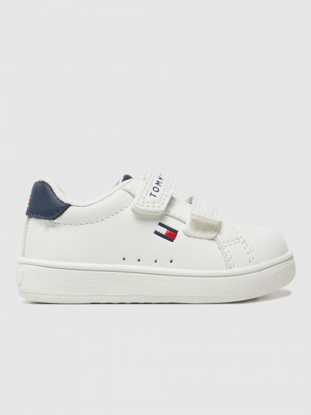 Sneakers Boy White Tommy Jeans Kids