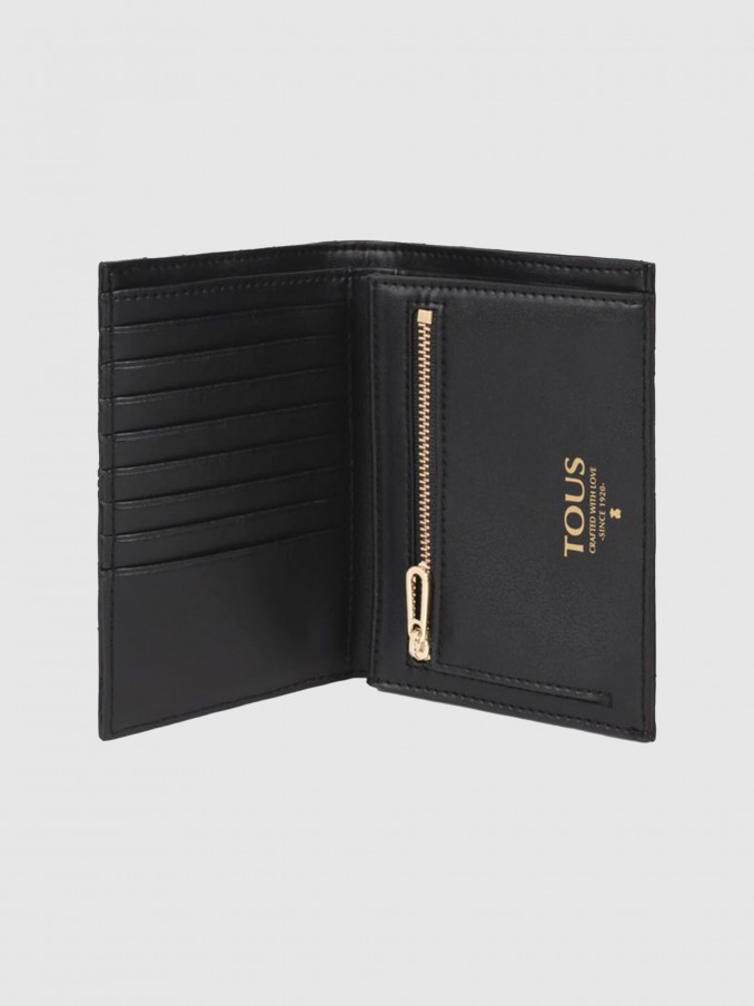 Monedero Mujer Negro Tous