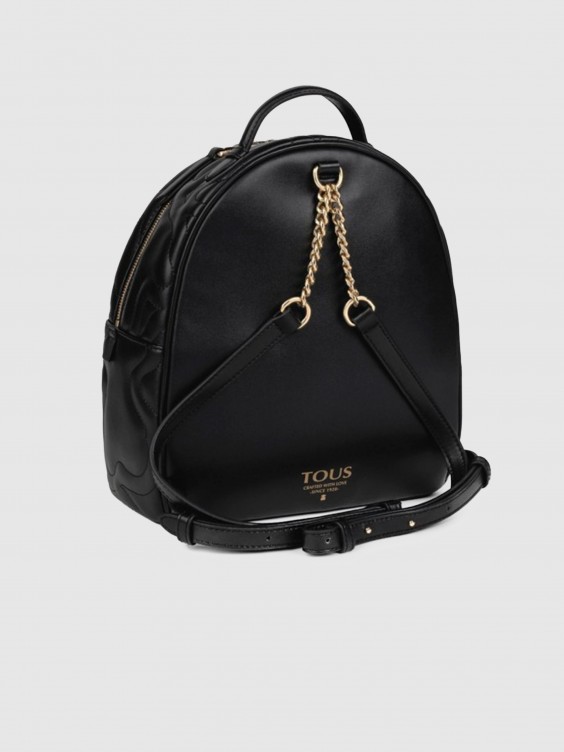 Embroidered Tous backpack Pink colored Nylon Kaos New Colores Backpack | TOUS main image 3