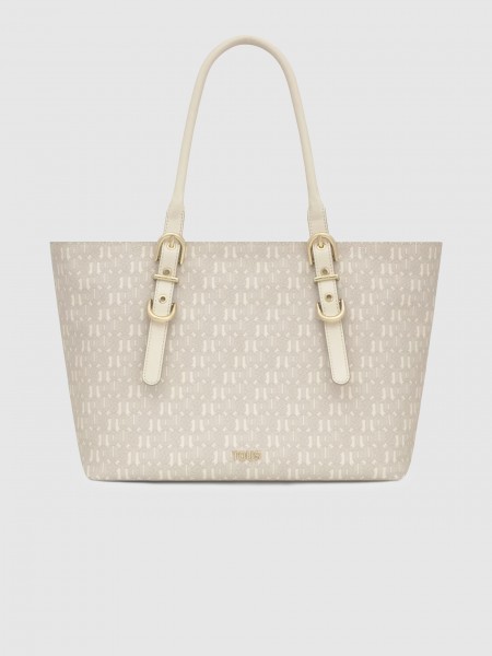 Shoppers Woman Beige Tous