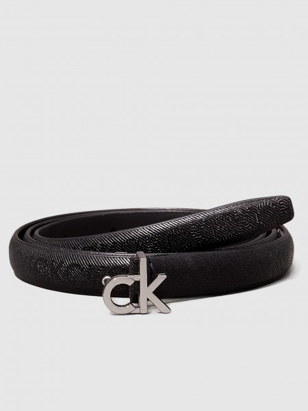 Belt Woman Black Calvin Klein