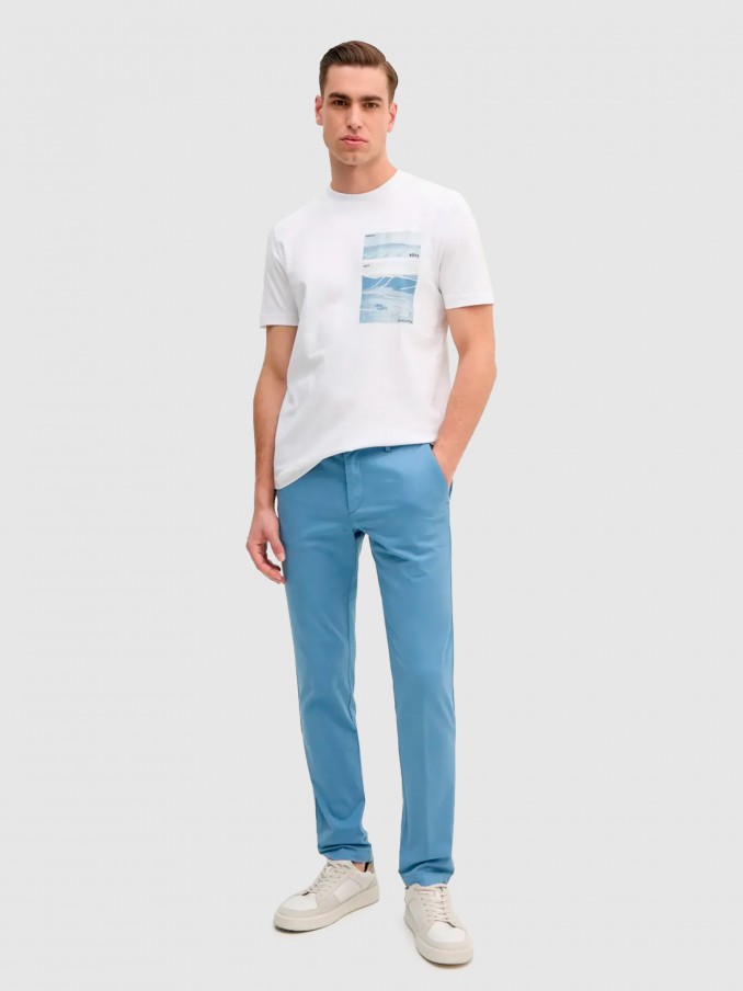 T-Shirt Man Boss Orange