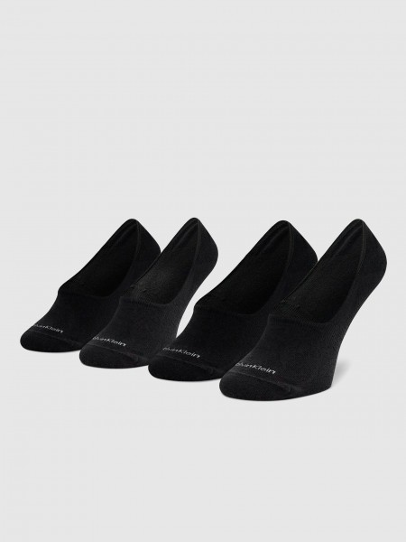 Calcetines Mujer Negro Calvin Klein
