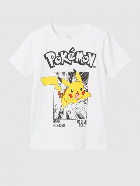 T-Shirt Menino Nkmnoisi Pokemon Ss Top Noos Bfu Name It