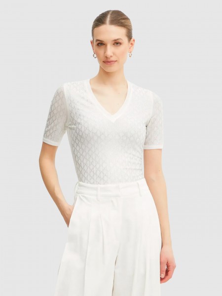 T-Shirt Woman White Marciano