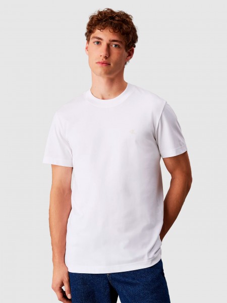 T-Shirt Man White Calvin Klein