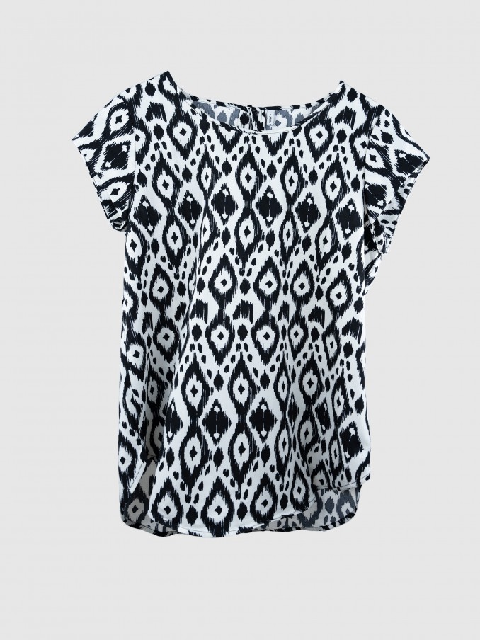 Blusa Mujer Negro Only