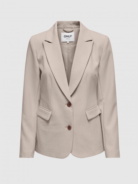 Chaqueta Mujer Crema Only