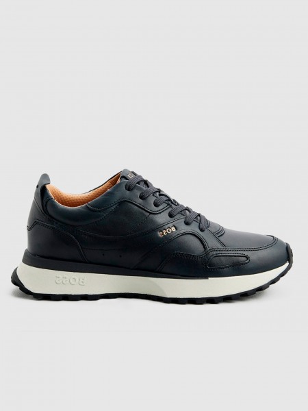 Zapatos Hombre Azul Marino Boss
