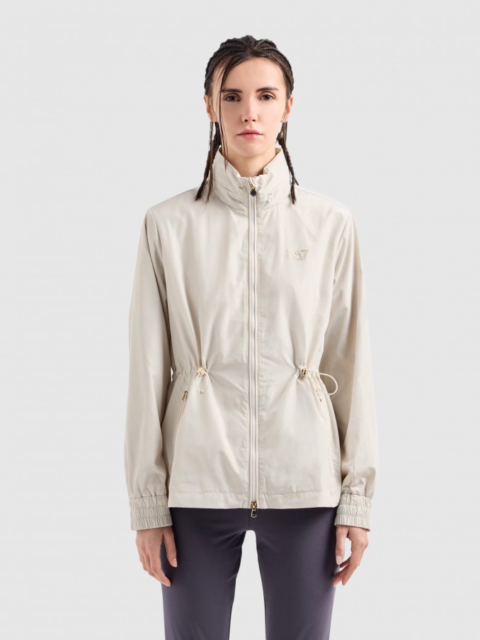 Jacket Woman Beige Ea7 Emporio Armani