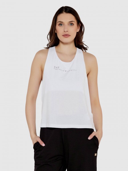 Shirt Woman White Ea7 Emporio Armani