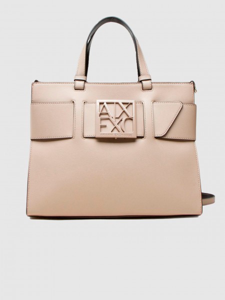 Tote Bags Woman Cream Armani Exchange