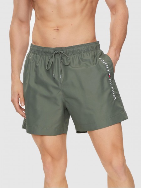 Calcao de Banho Homem Medium Drawstring Tommy Hilfiger