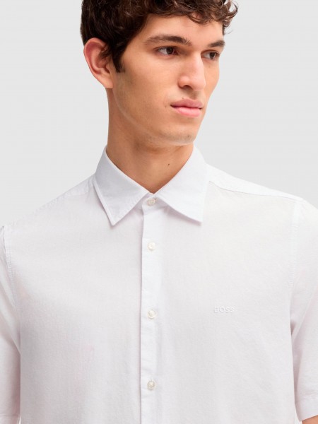 Camisa Hombre Boss Orange