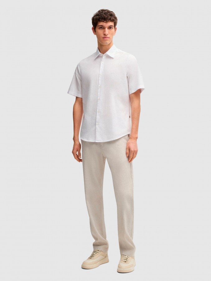 Camisa Hombre Boss Orange