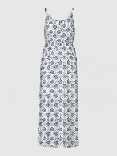 Dress Woman Blue Vero Moda