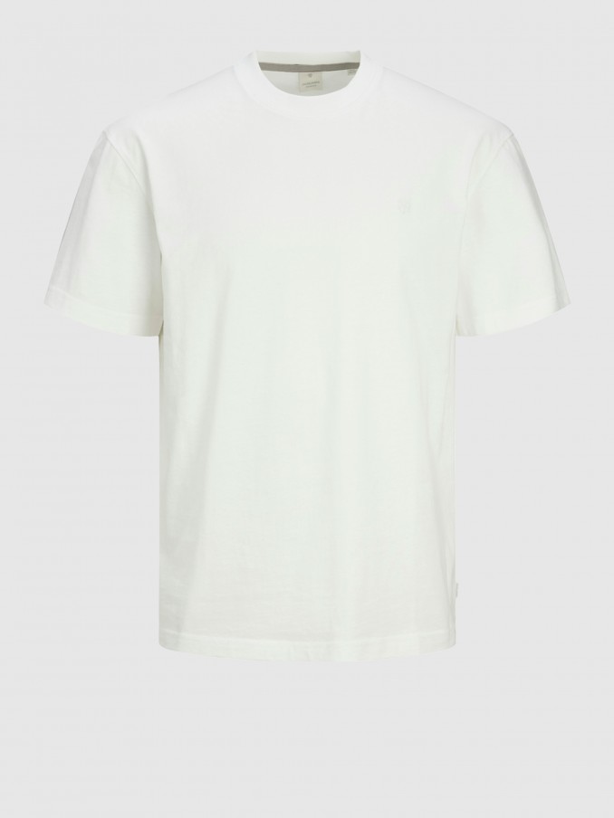 Camiseta Hombre Blanco Jack & Jones