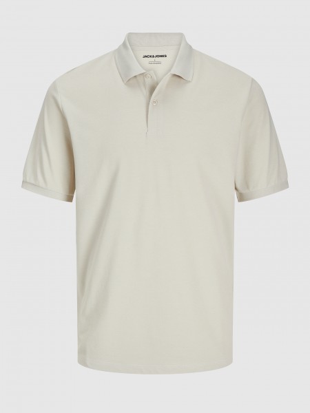 Polo Hombre Crema Jack & Jones