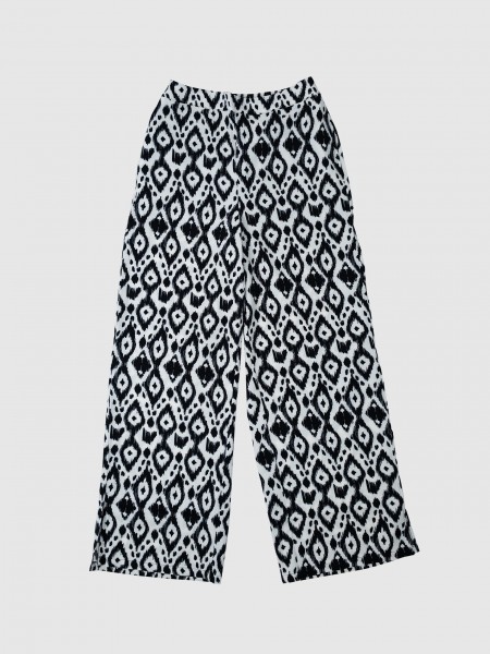 Pantalones Mujer Negro Only