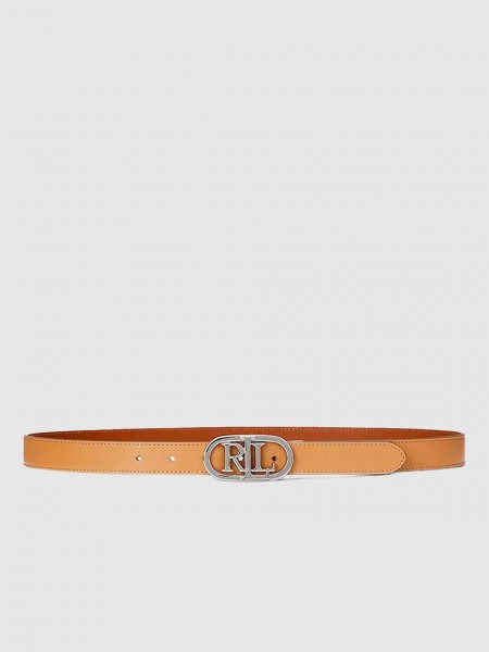 Cintos Mulher Oval Rev 25-Belt-Skinny Ralph Lauren
