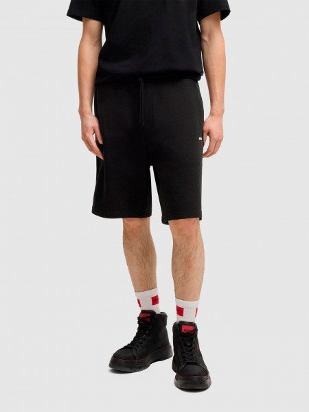 Shorts Man Black Hugo Boss