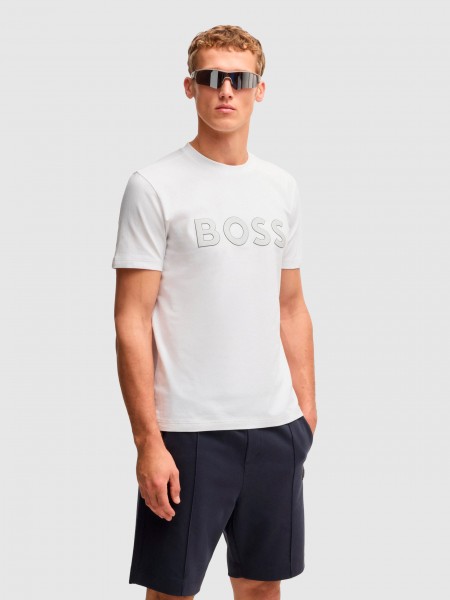Camiseta Hombre Boss Green