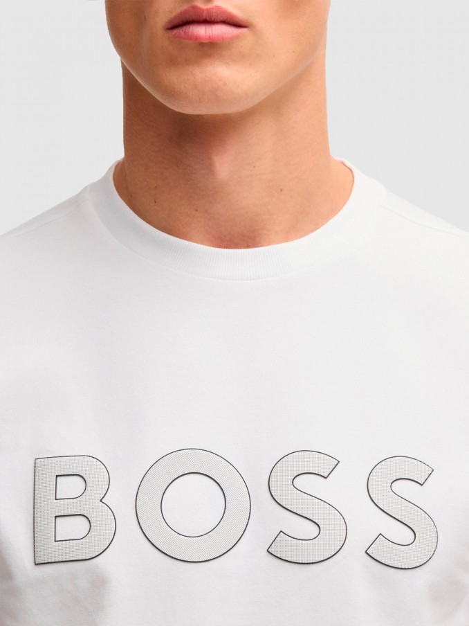 Camiseta Hombre Boss Green
