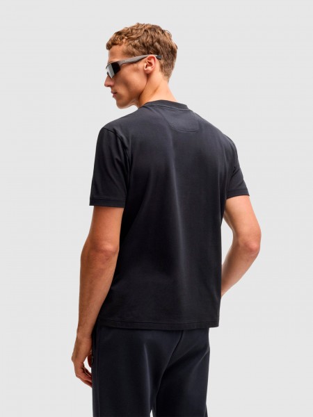 T-Shirt Homem Boss Green