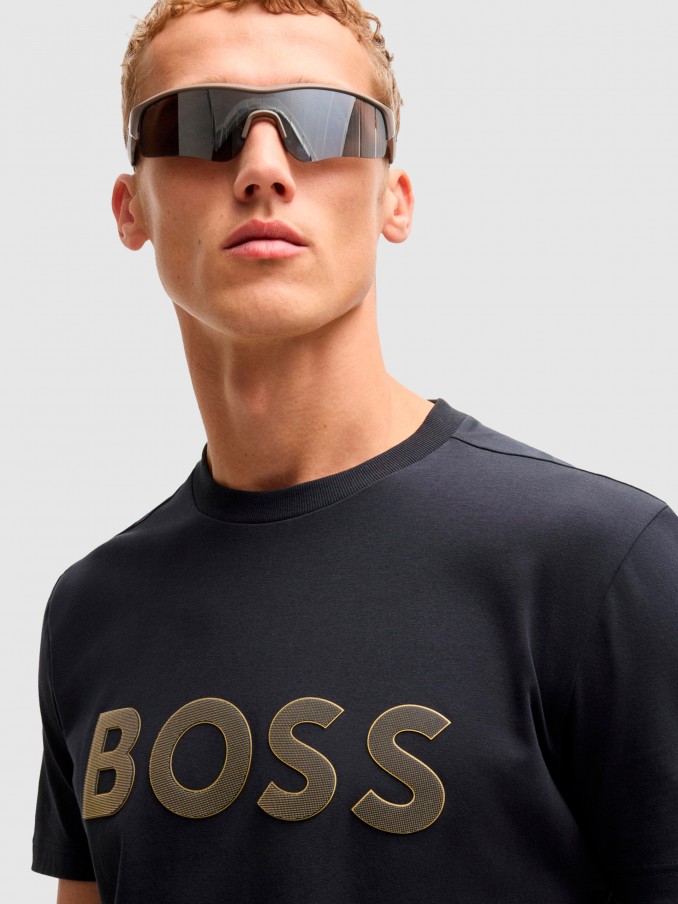 Camiseta Hombre Boss Green