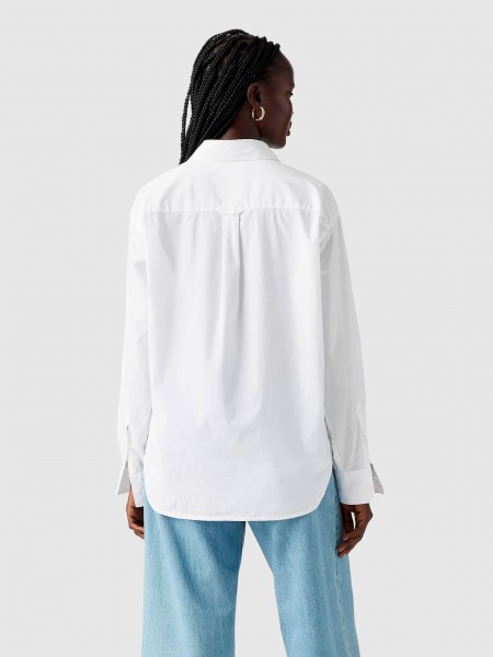 Camisa Mujer Blanco Levis Camisa Mujer Blanco Levis