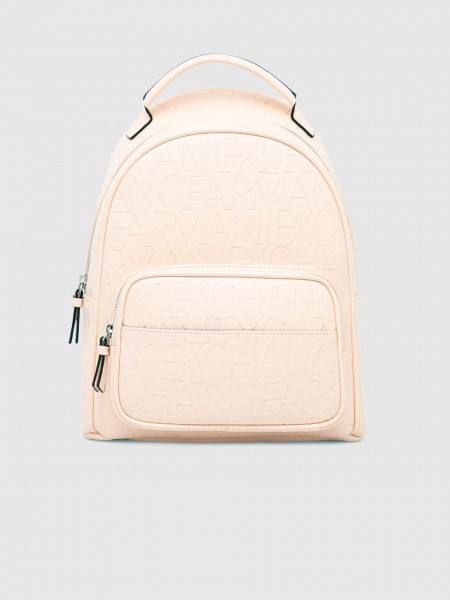 Mochila Mujer Beige Armani Exchange
