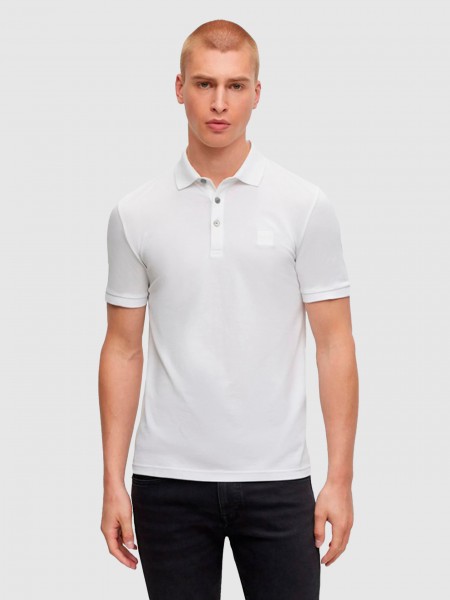 Polo Hombre Crema Boss Orange