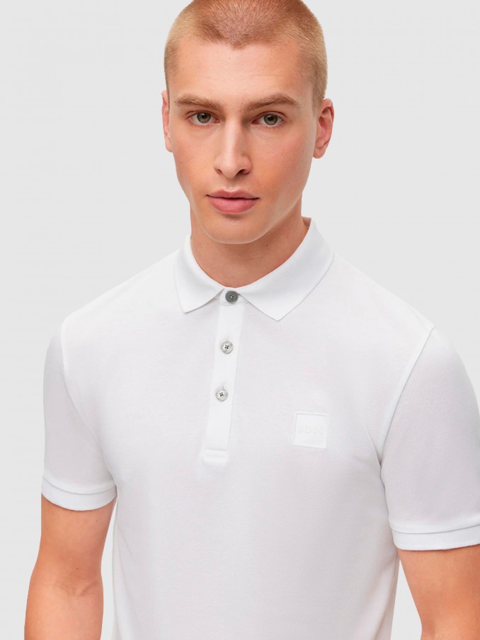 Polo Shirt Man Boss Orange