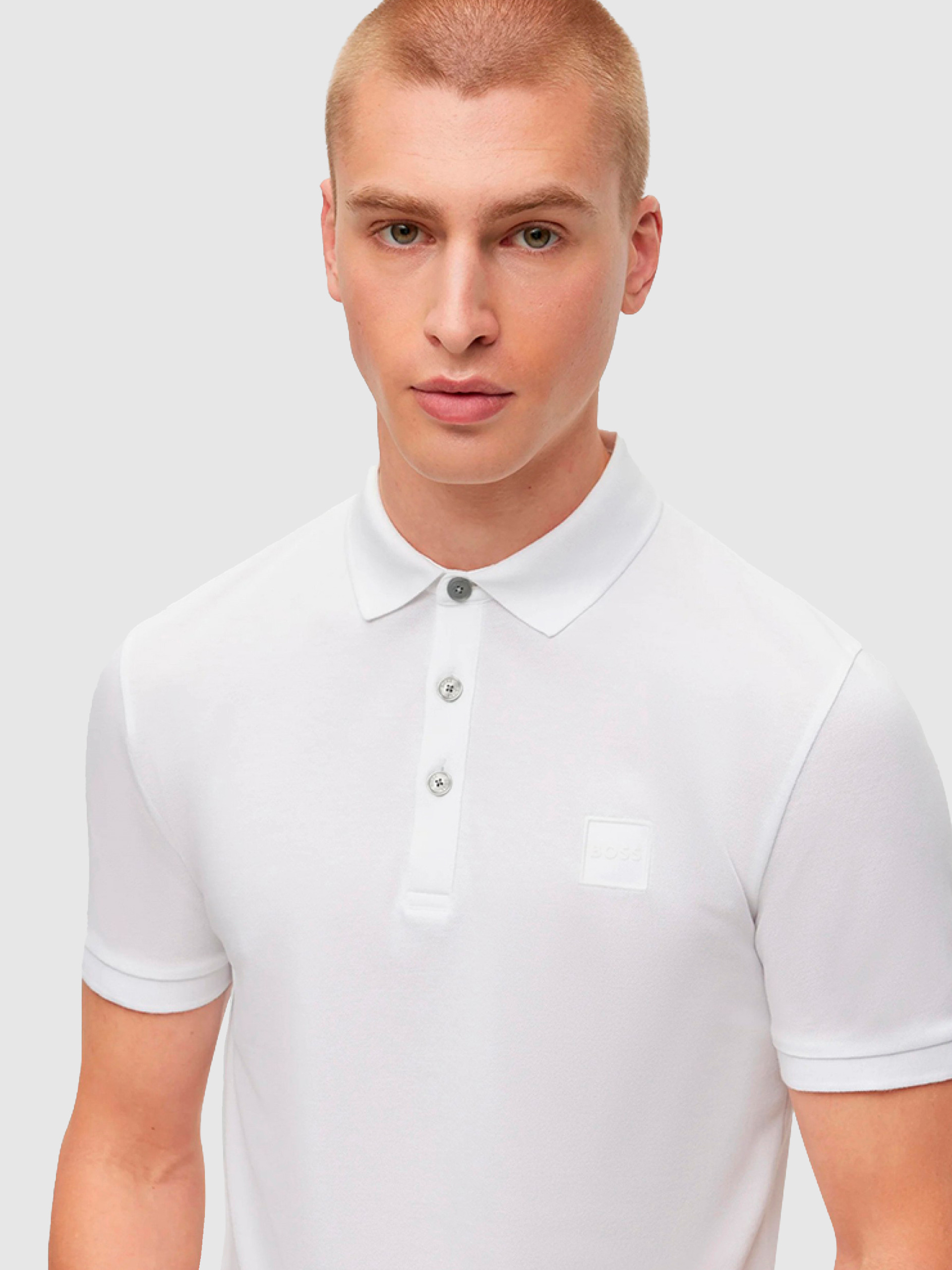 Polo Shirt Man Boss Orange