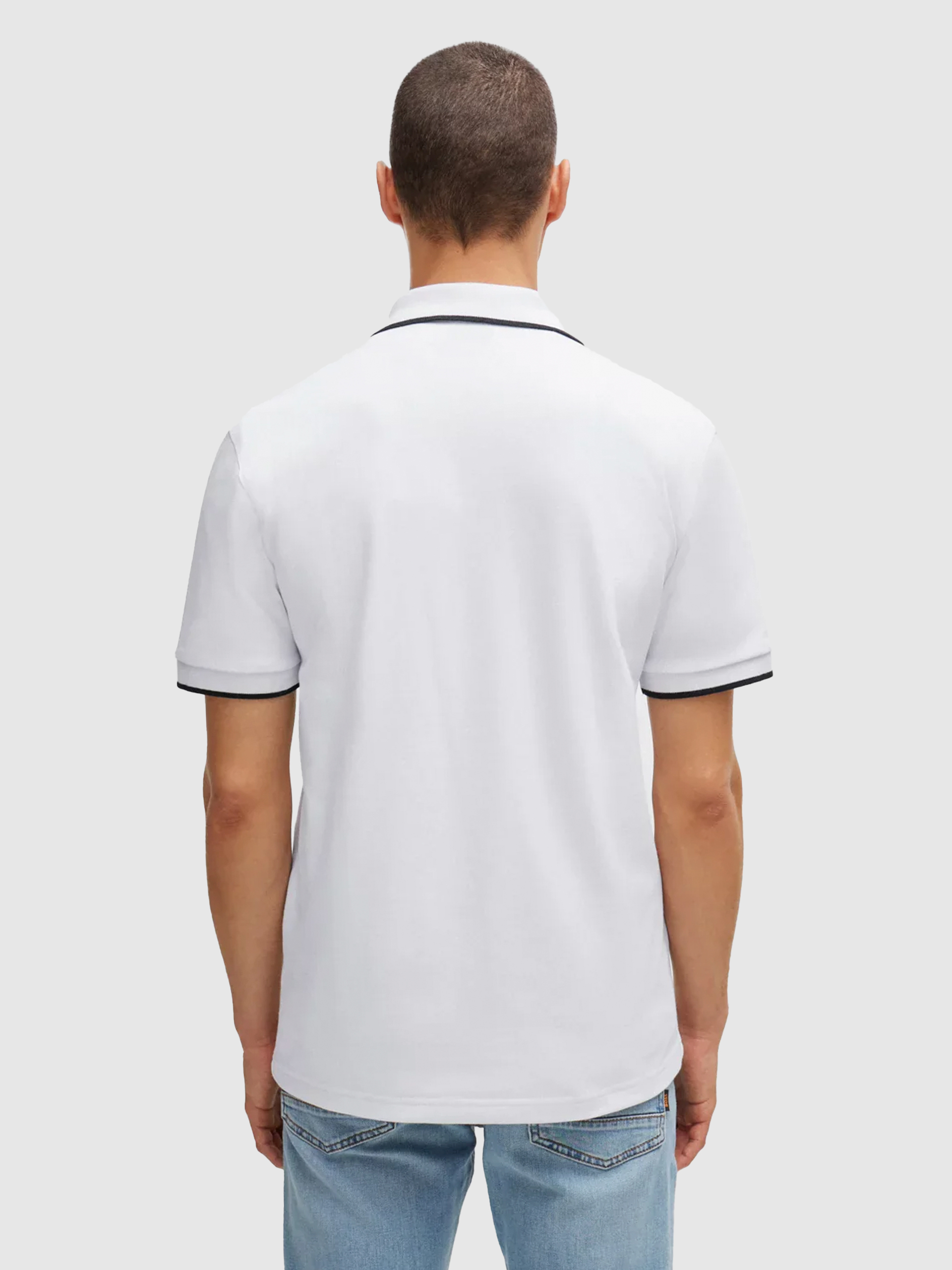 Polo Shirt Man Boss Orange